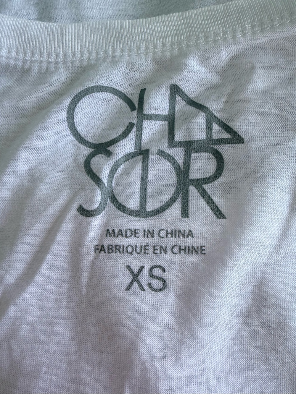 Chaser Reflecting Tiger White Muscle Tank, new condition, XS - Picture 4 of 4